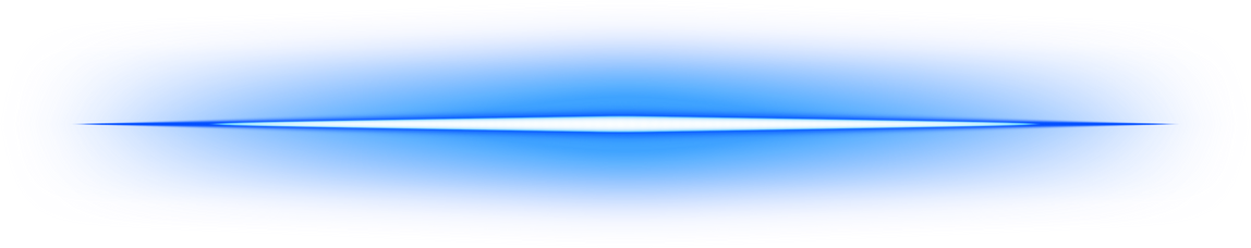 Glowing Blue Neon Line