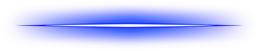 Glowing Blue Neon Line